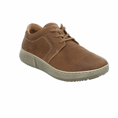 Black Josef Seibel Louis 01 Men's Sneakers | EOFY13520