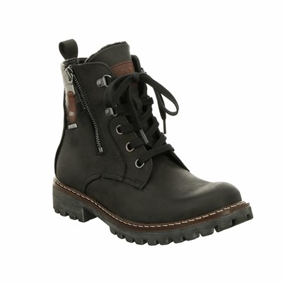 Black Josef Seibel Marta 52 Women's Boots | JAWU32571