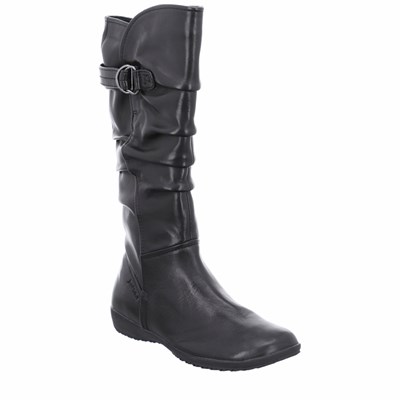 Black Josef Seibel Naly 23 Women's Boots | RQPT53147