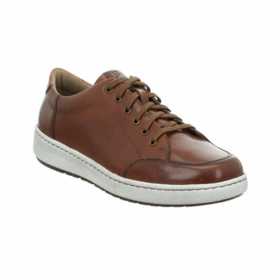 Brown Josef Seibel David 03 Men's Sneakers | BLCO93658