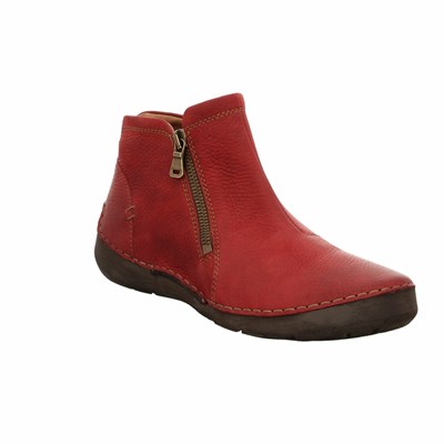 Red Josef Seibel Fergey 94 Women's Boots | AURD52719