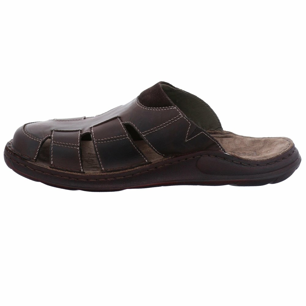 Beige Josef Seibel Maverick 02 Men's Sandals | NQYO95468