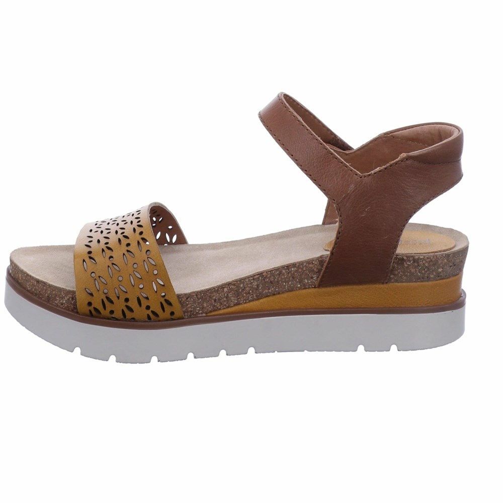 Black Josef Seibel Clea 09 Women's Sandals | TXAV53789