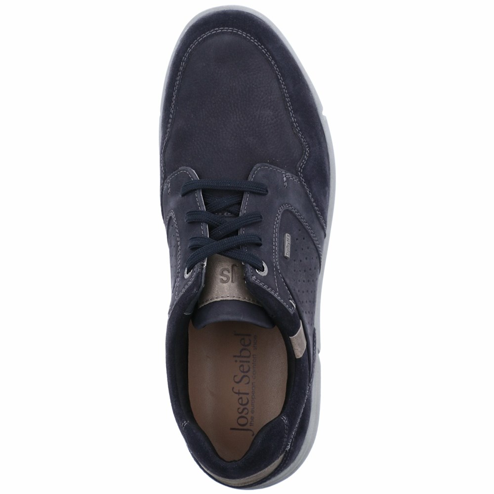 Black Josef Seibel Enrico 51 Men's Sneakers | OKDH73028