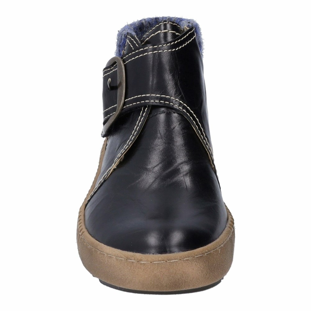 Black Josef Seibel Maren 25 Women's Boots | TEOL21096