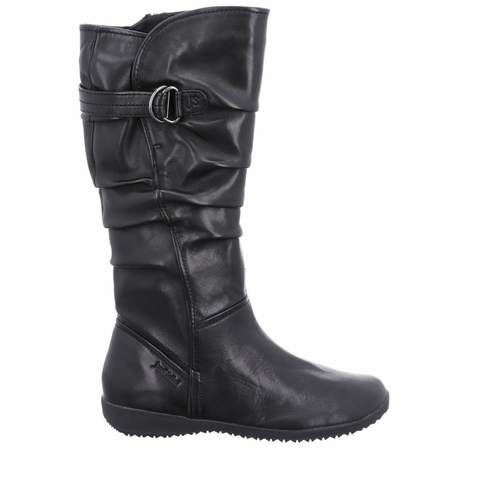 Black Josef Seibel Naly 23 Women's Boots | RQPT53147