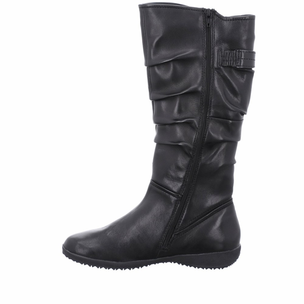 Black Josef Seibel Naly 23 Women's Boots | RQPT53147