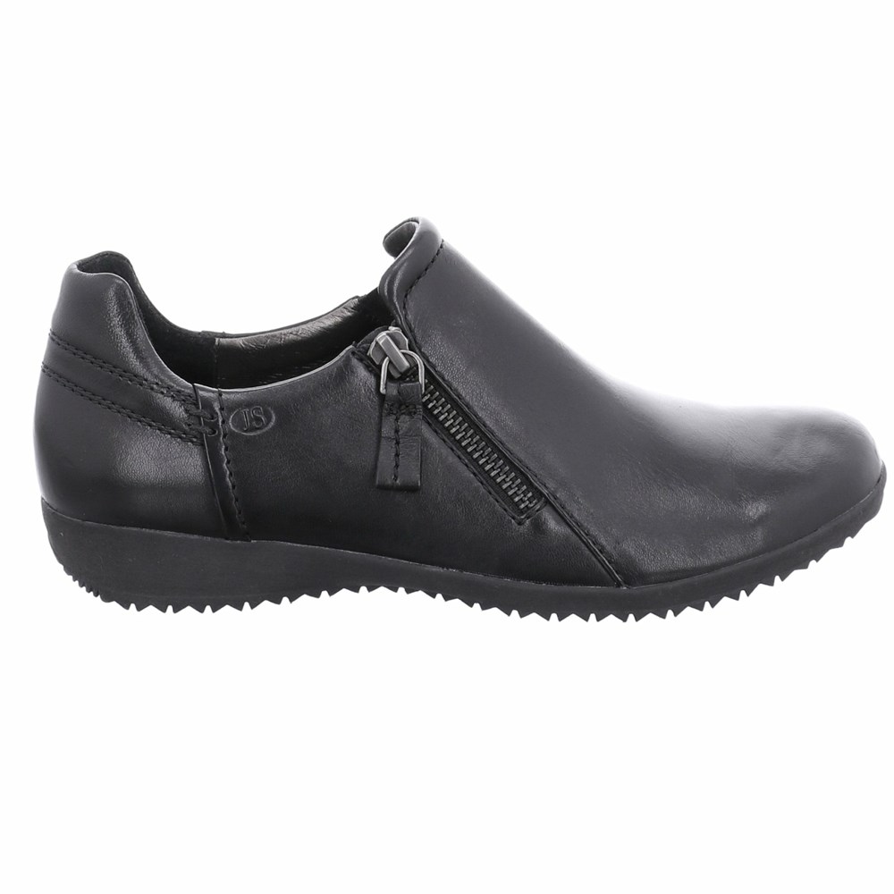 Black Josef Seibel Naly 32 Women's Slip On | ZOHG20678