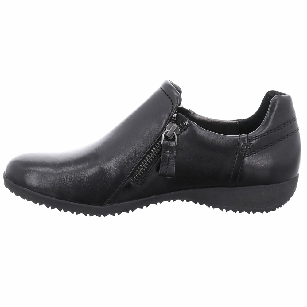 Black Josef Seibel Naly 32 Women's Slip On | ZOHG20678