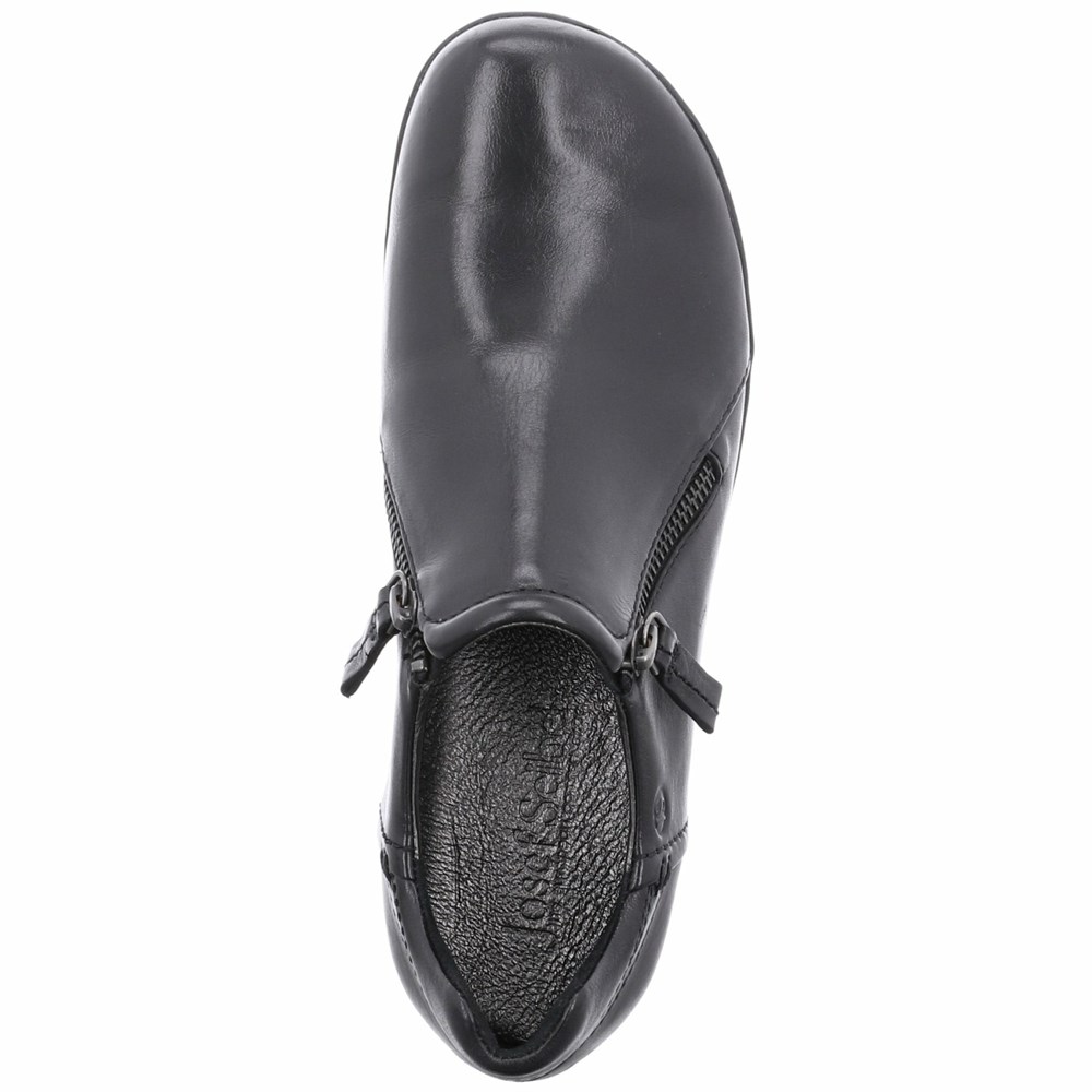 Black Josef Seibel Naly 32 Women's Slip On | ZOHG20678