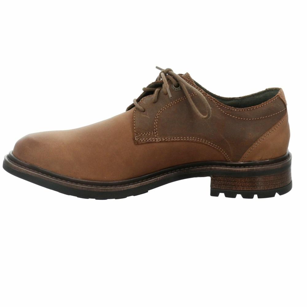 Black Josef Seibel Oscar 05 Men's Lace Up Shoes | YWXF65789