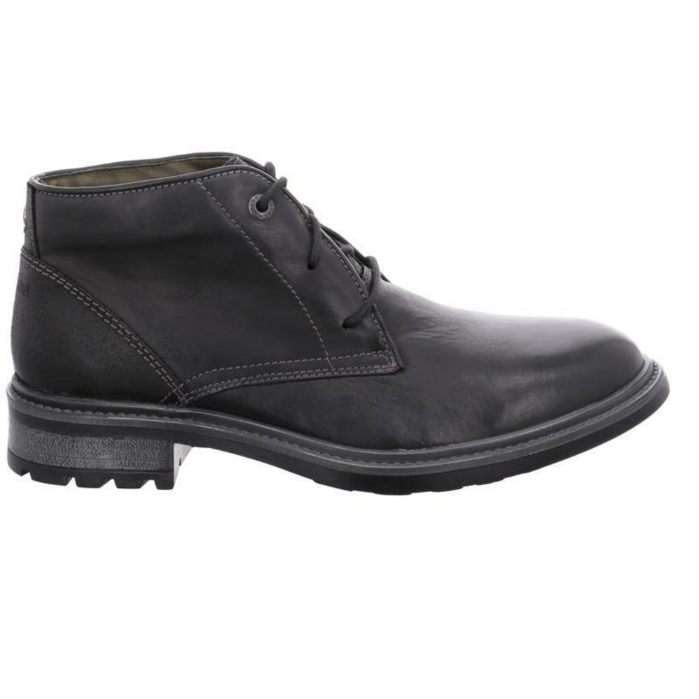 Black Josef Seibel Oscar 11 Men's Boots | YEUS83506