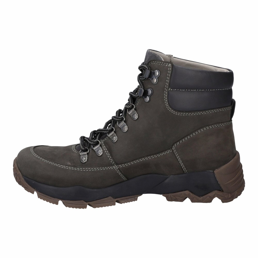 Black Josef Seibel Philipp 01 Men's Boots | USKR26597