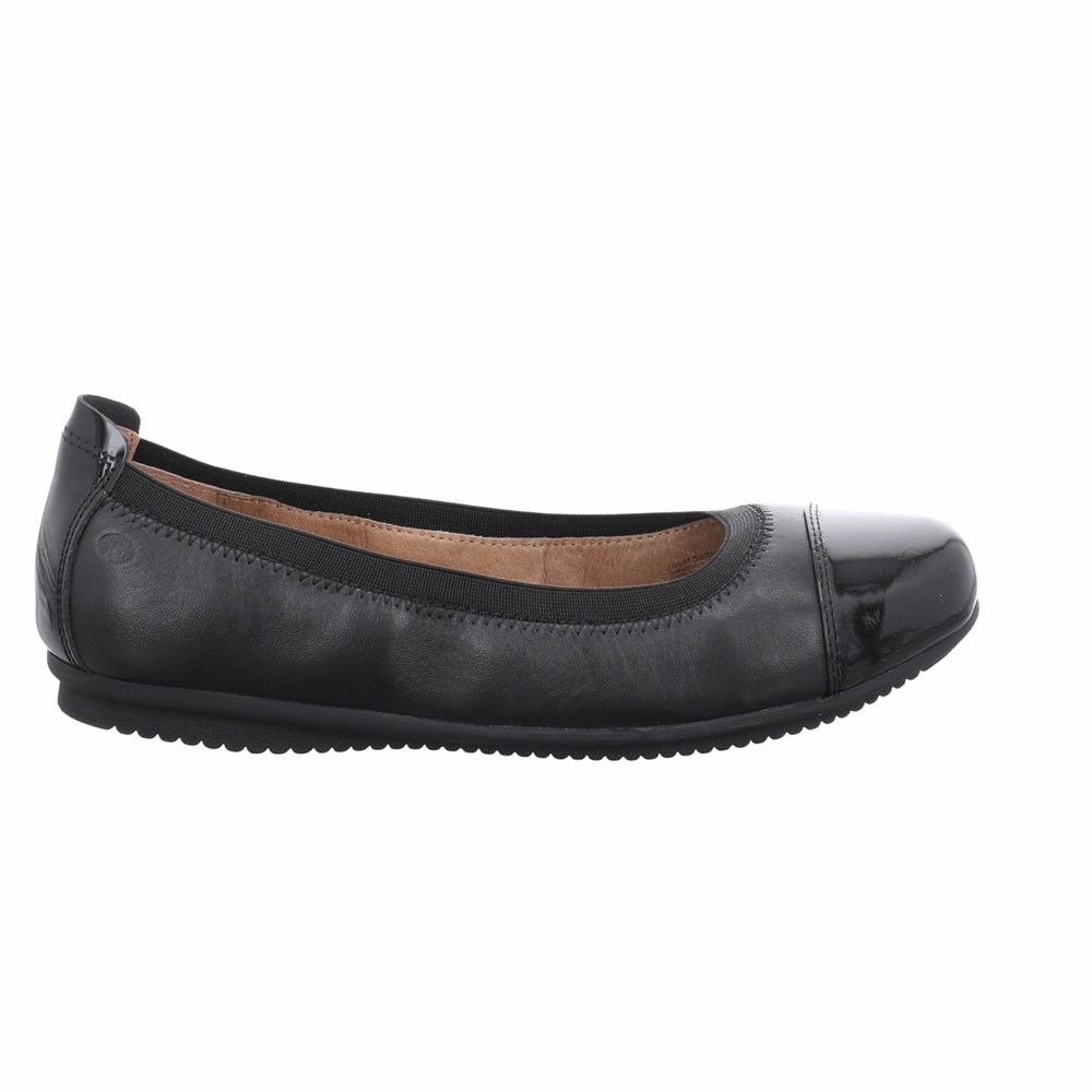 Black Josef Seibel Pippa 07 Women's Flats | IBNF91625