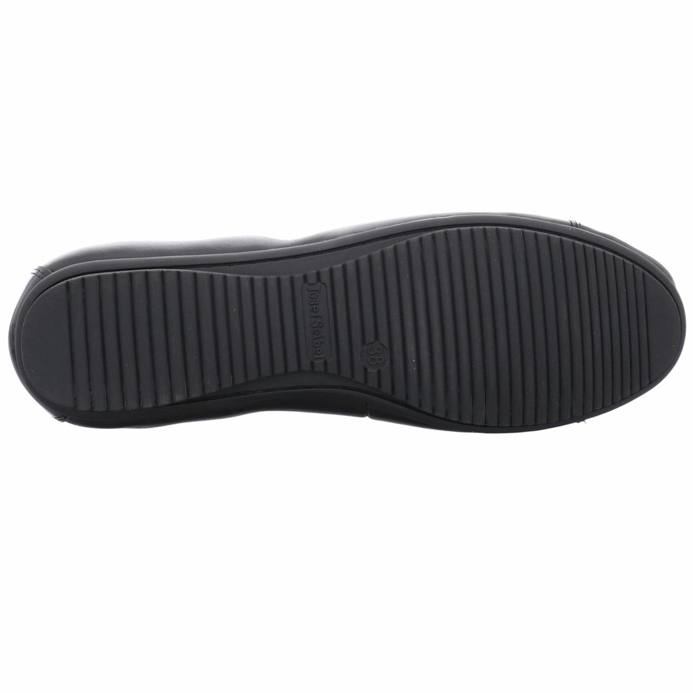 Black Josef Seibel Pippa 07 Women's Flats | IBNF91625