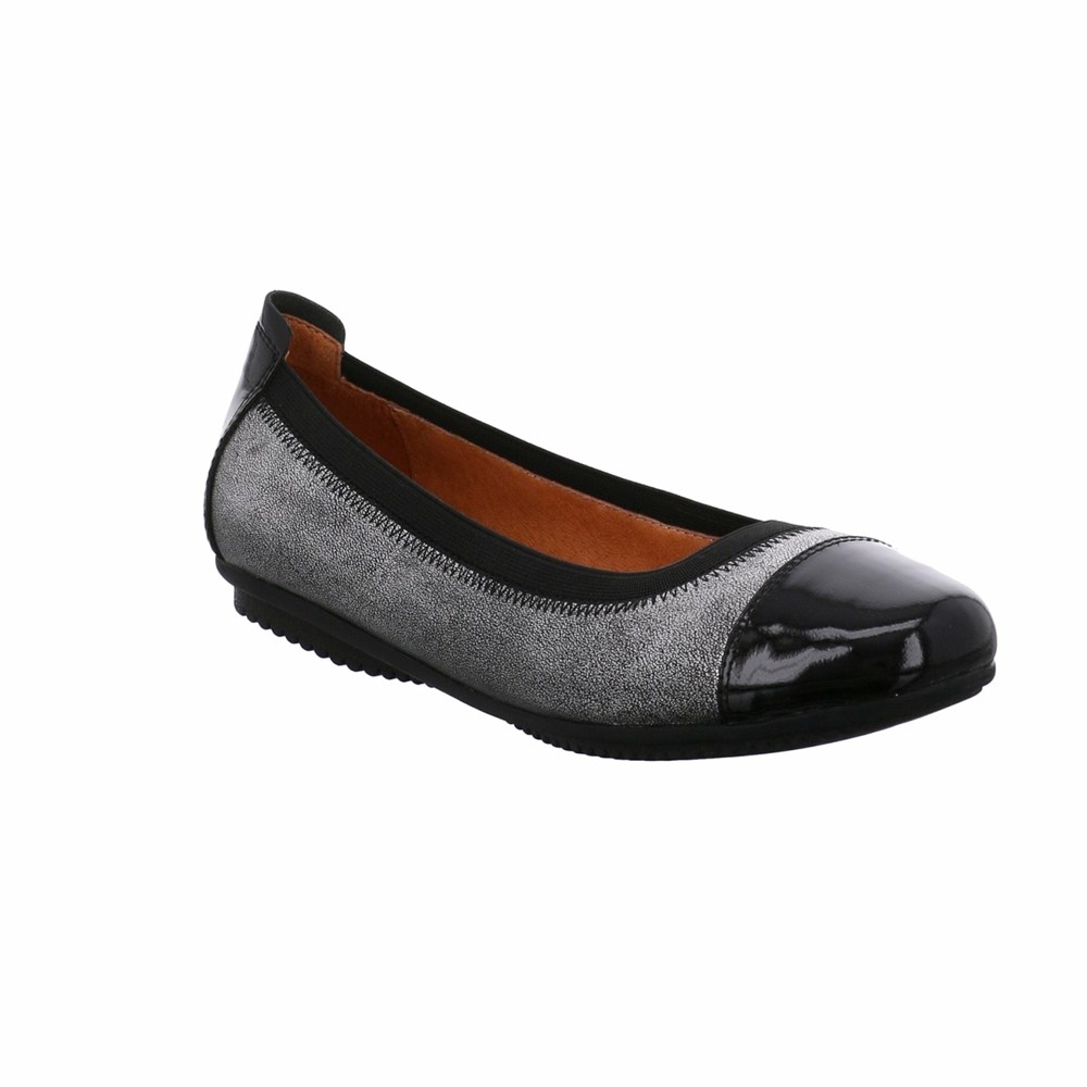 Black Josef Seibel Pippa 07 Women's Flats | IBNF91625