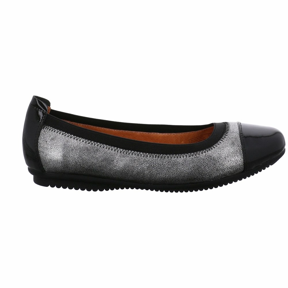 Black Josef Seibel Pippa 07 Women's Flats | IBNF91625