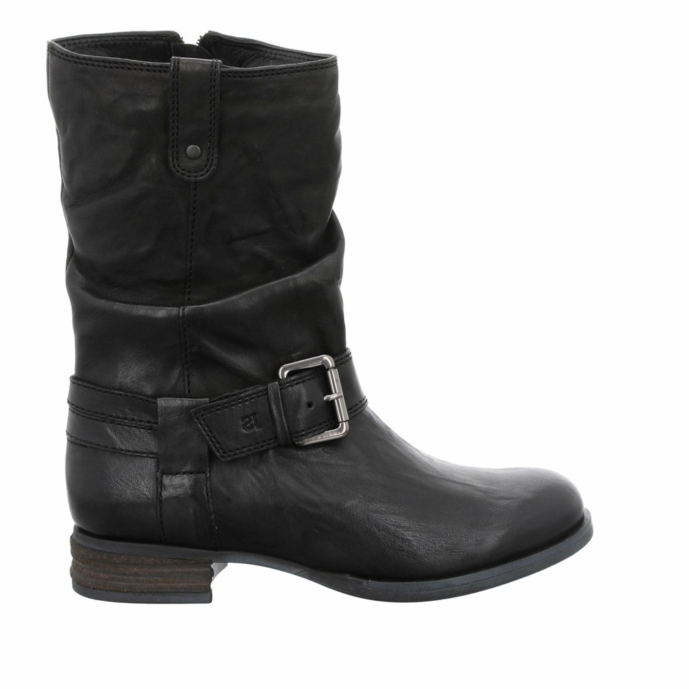 Black Josef Seibel Sanja 14 Women's Boots | HPCQ32578