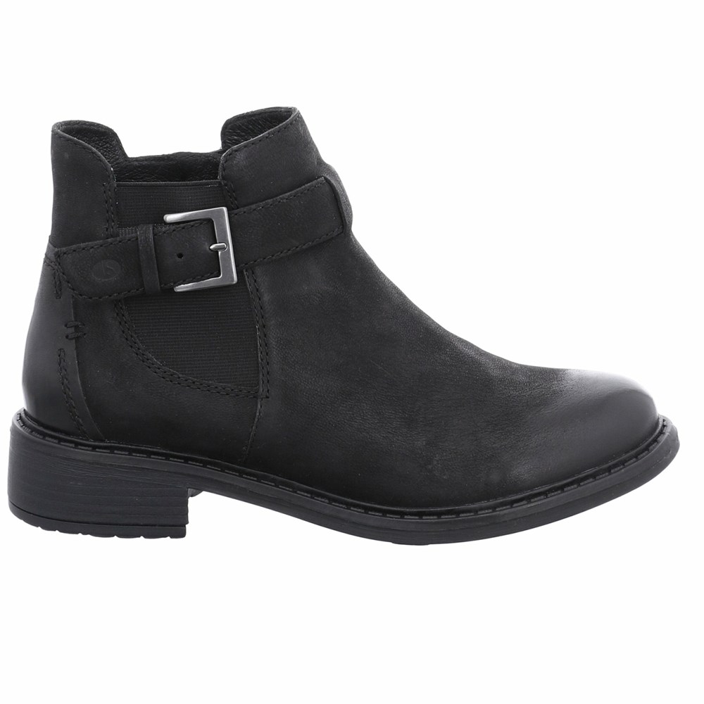 Black Josef Seibel Selena 17 Women's Boots | BYEQ50194