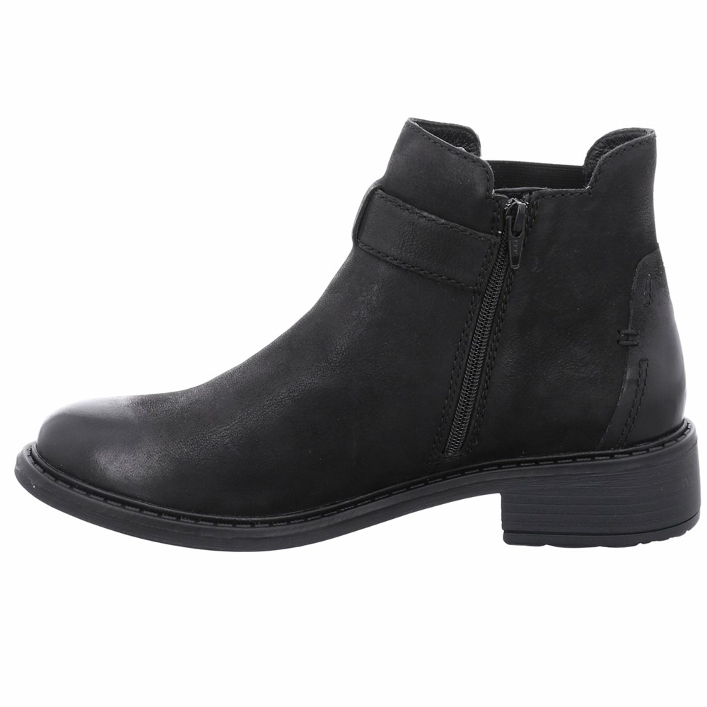 Black Josef Seibel Selena 17 Women's Boots | BYEQ50194