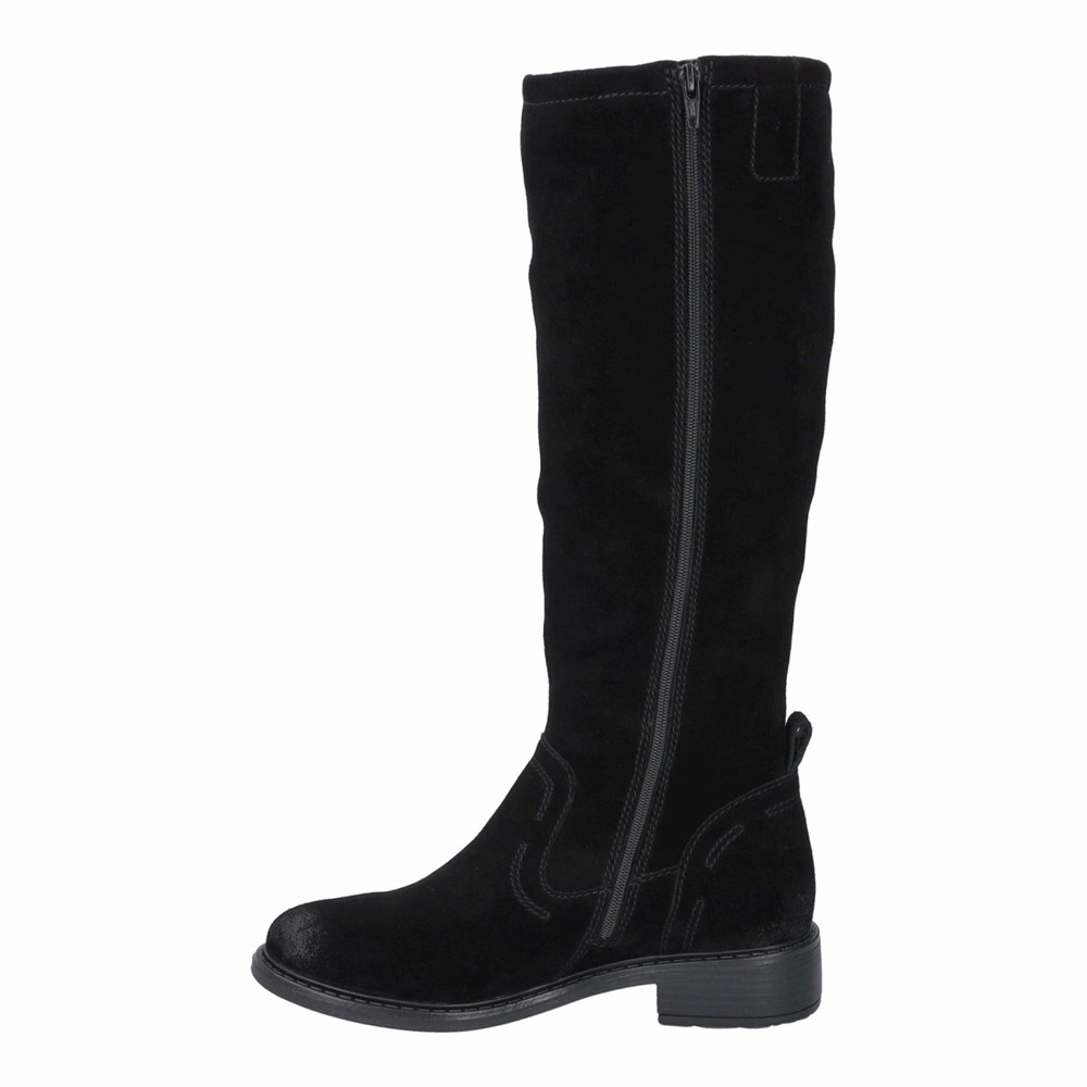 Black Josef Seibel Selena 21 Women's Boots | KCSZ09854