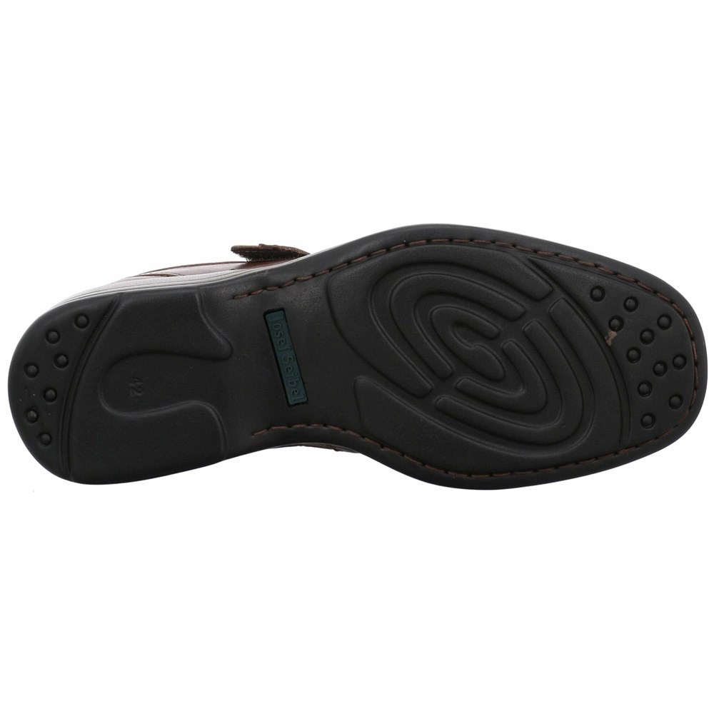 Black Josef Seibel Steven Men's Sandals | VWIM84016