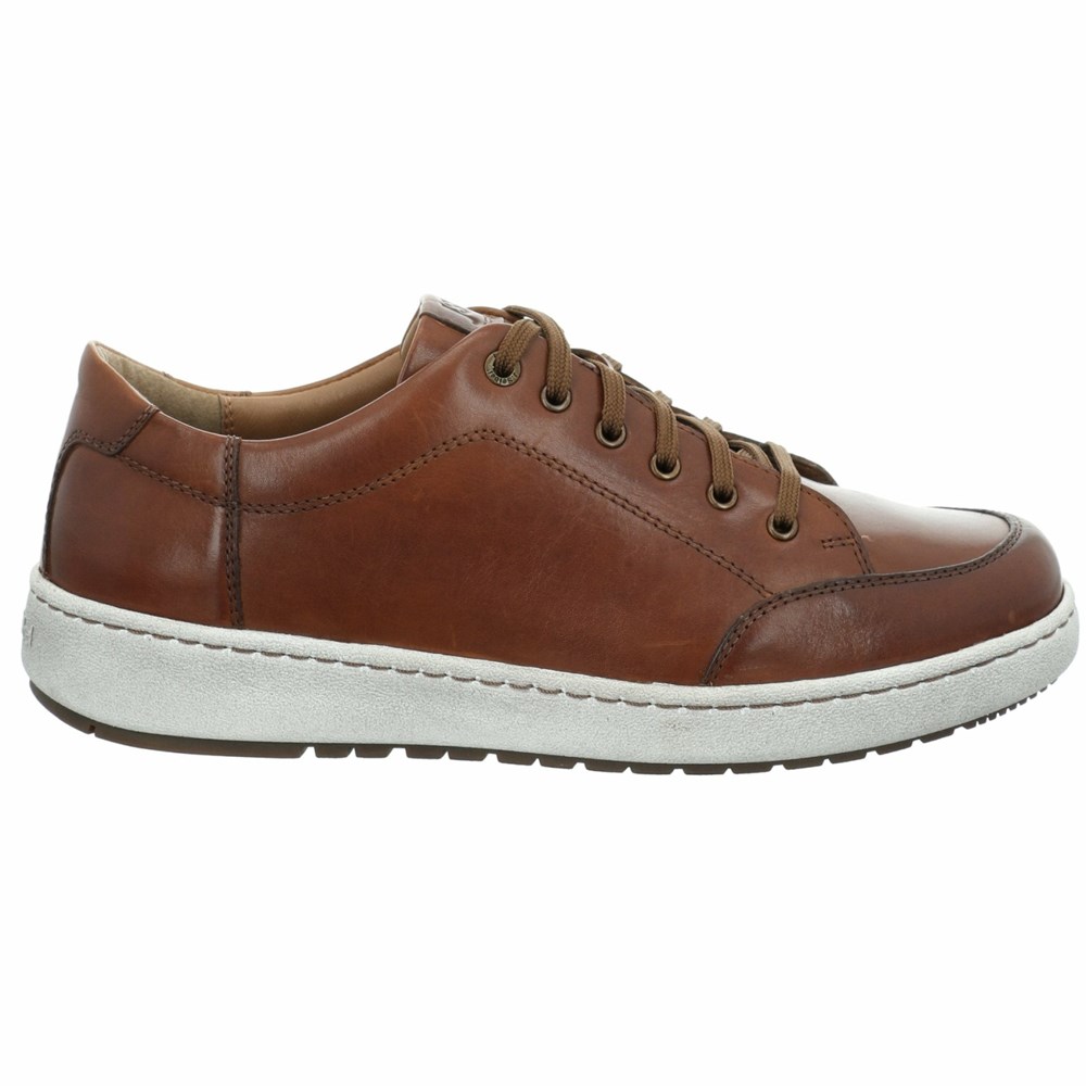 Brown Josef Seibel David 03 Men's Sneakers | BLCO93658