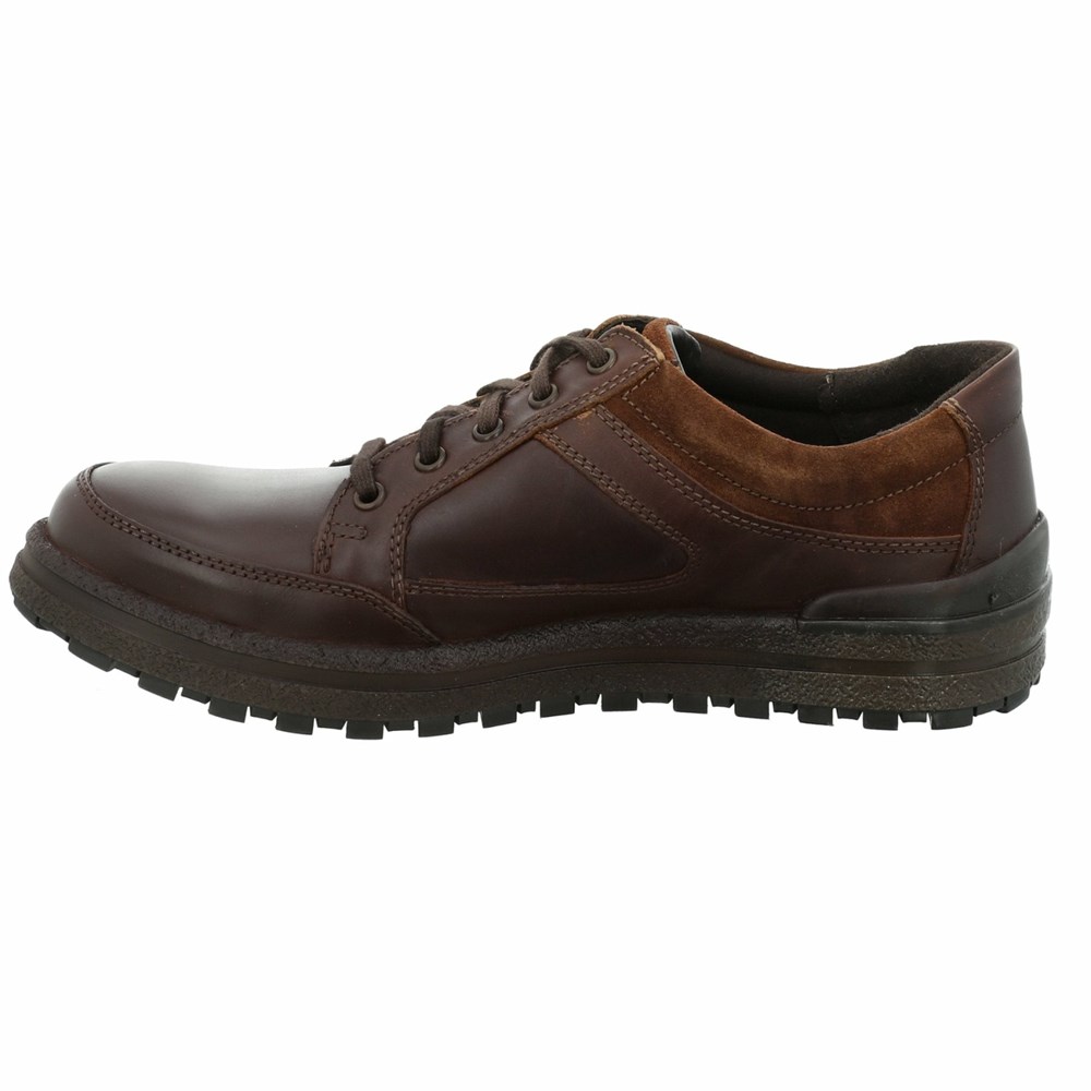 Brown Josef Seibel Emil 58 Men's Lace Up Shoes | LWNJ25907