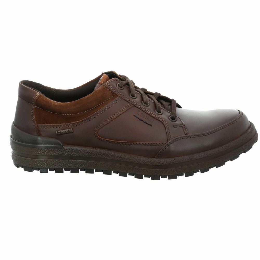 Brown Josef Seibel Emil 58 Men's Lace Up Shoes | LWNJ25907