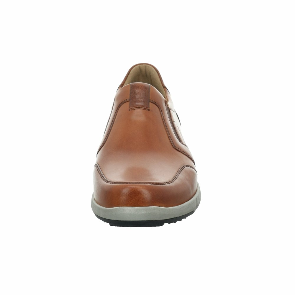 Brown Josef Seibel Enrico 18 Men's Sneakers | TYVQ67594