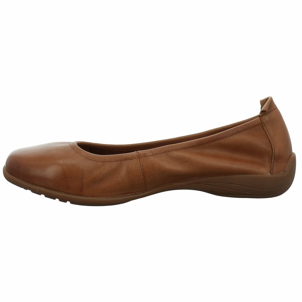 Brown Josef Seibel Fenja 01 Women's Flats | ABEK56912