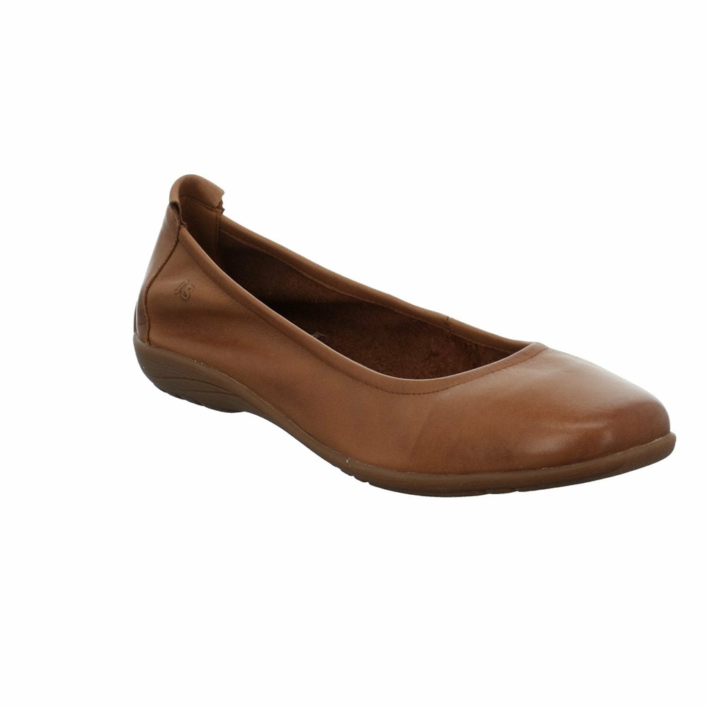 Brown Josef Seibel Fenja 01 Women\'s Flats | ABEK56912