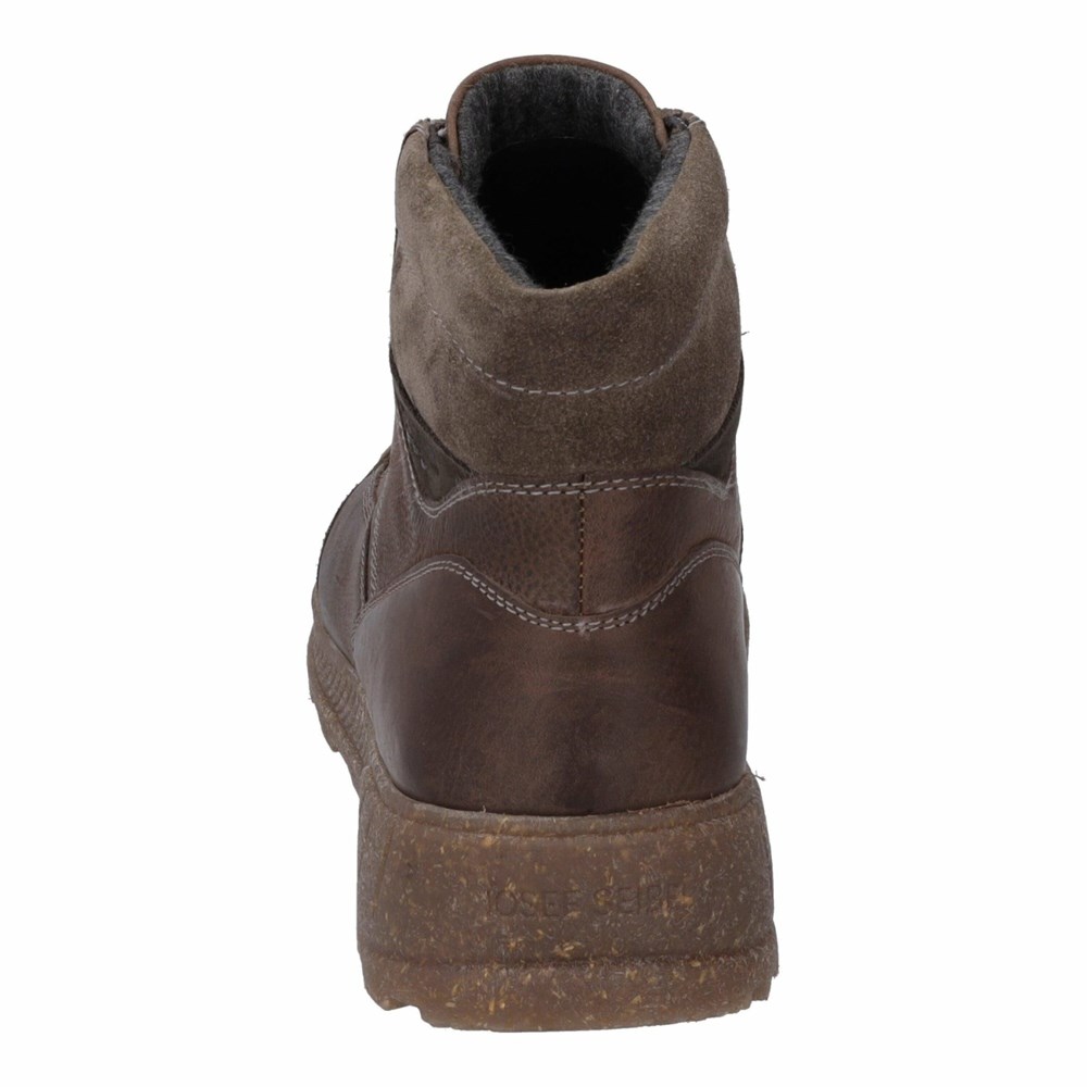 Brown Josef Seibel Raymond 02 Men's Boots | WDOU92037