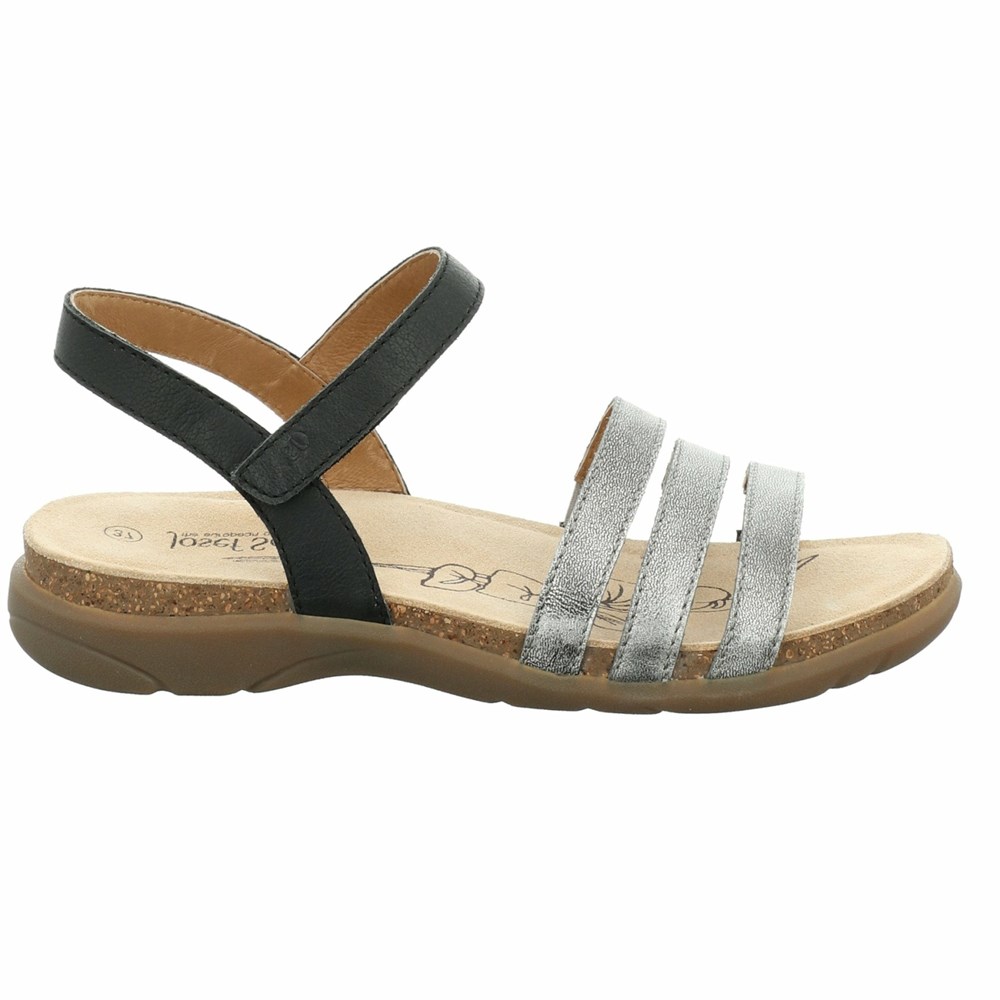 Brown Josef Seibel Riley 01 Women's Sandals | ENPL94762