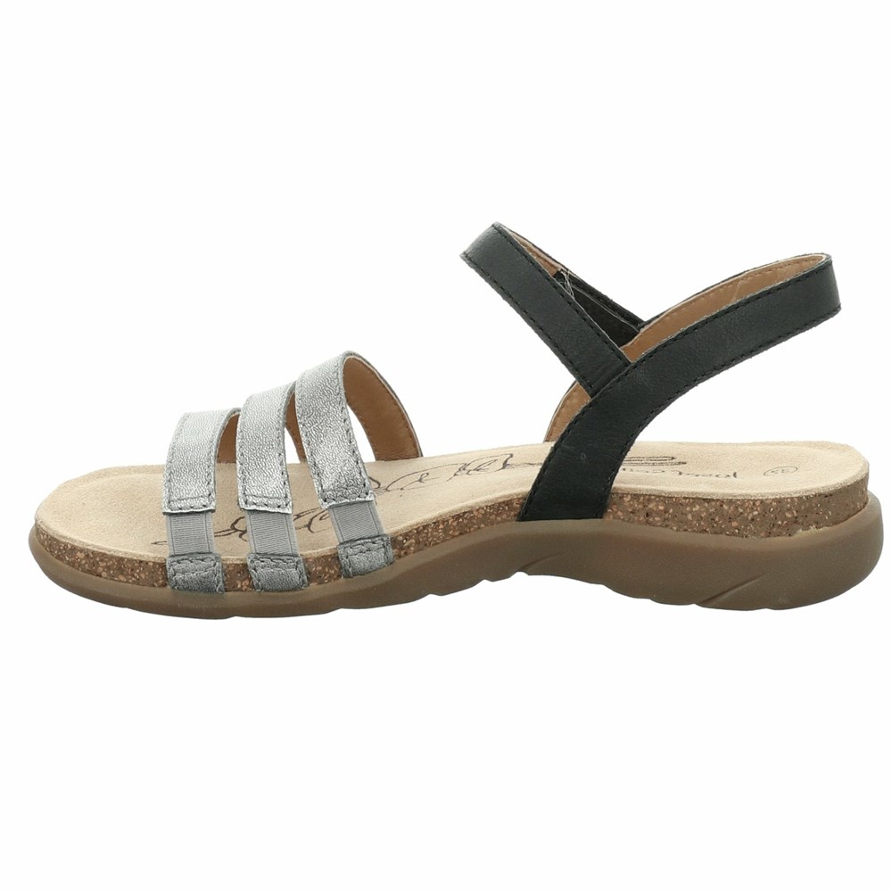 Brown Josef Seibel Riley 01 Women's Sandals | ENPL94762