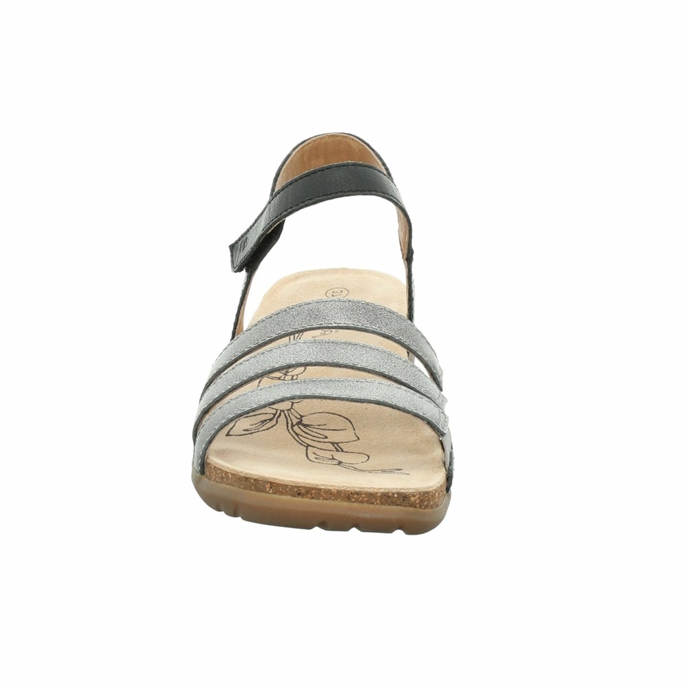 Brown Josef Seibel Riley 01 Women's Sandals | ENPL94762