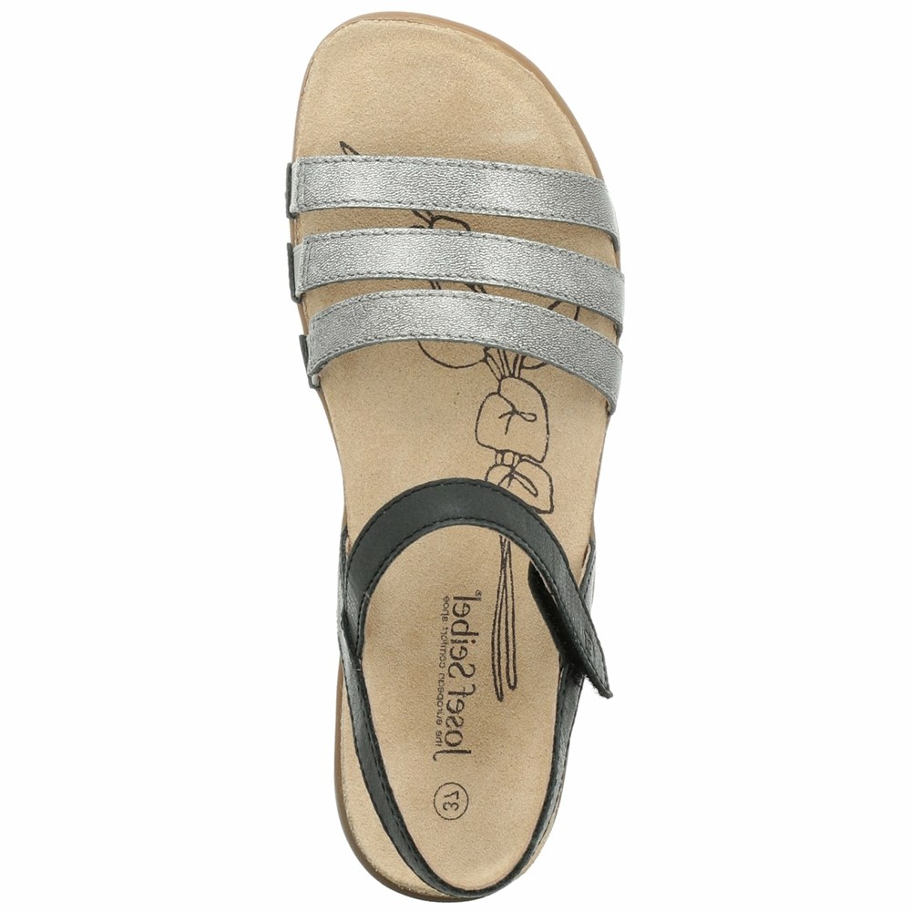 Brown Josef Seibel Riley 01 Women's Sandals | ENPL94762