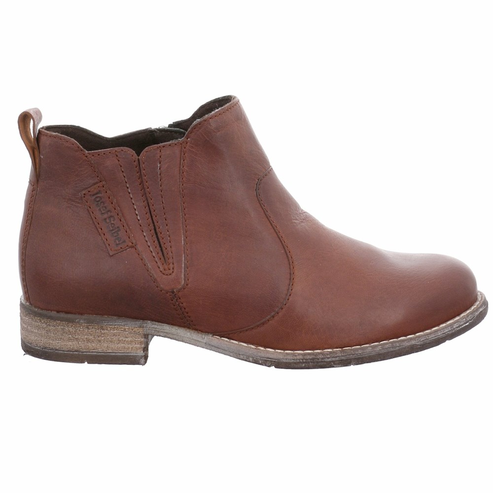 Brown Josef Seibel Sienna 45 Women's Boots | OCES23681