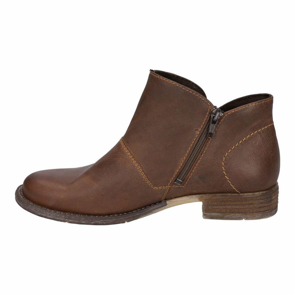 Brown Josef Seibel Sienna 81 Women's Boots | ZBEF18263