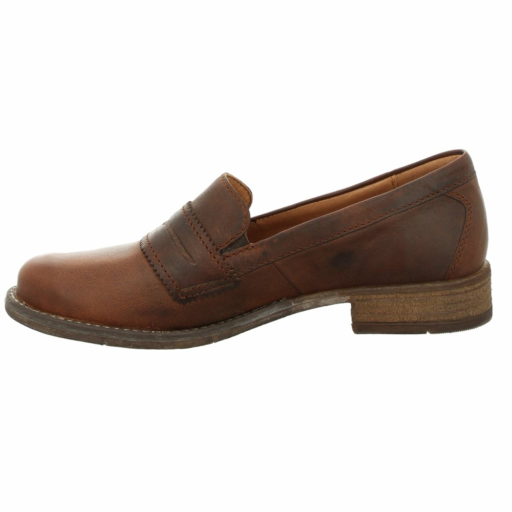 Brown Josef Seibel Sienna 96 Women's Slip On | HOZW47568