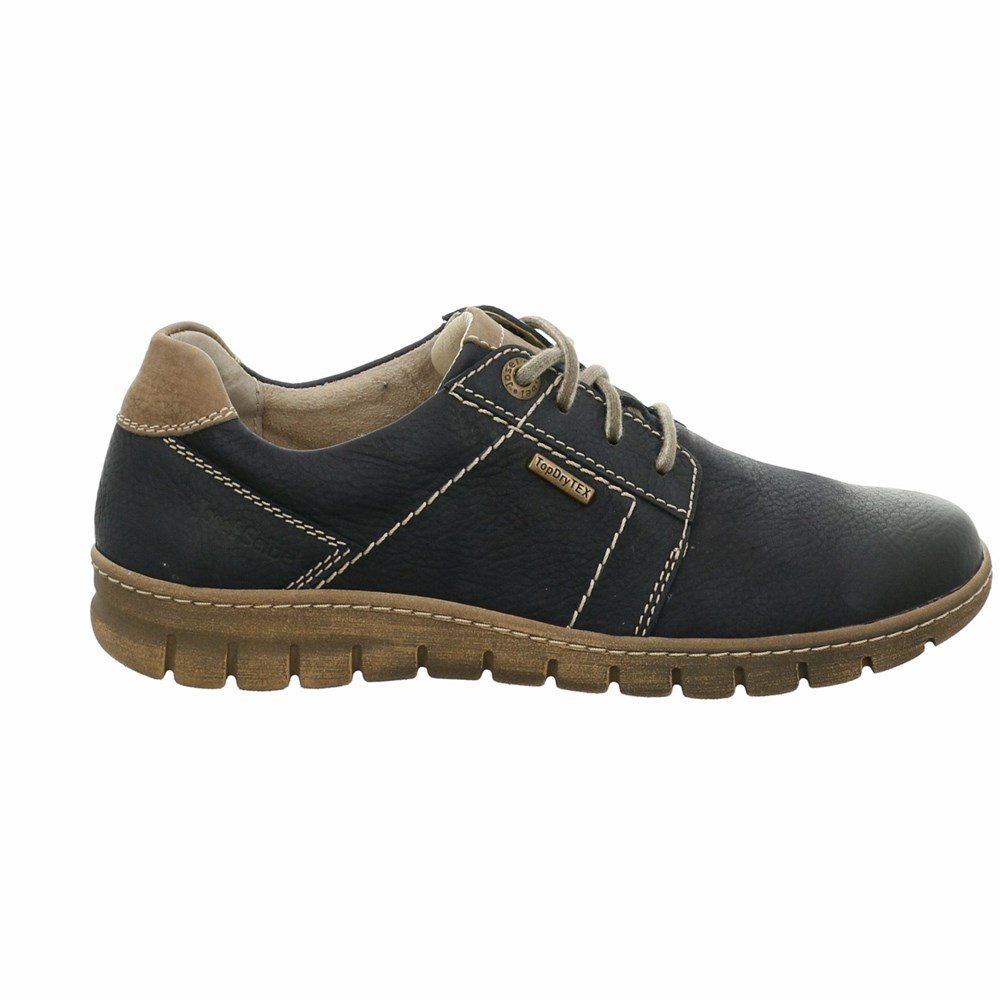 Deep Grey Josef Seibel Steffi 59 Women's Lace Up Shoes | EZMN83752