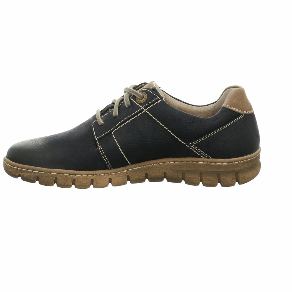 Deep Grey Josef Seibel Steffi 59 Women's Lace Up Shoes | EZMN83752