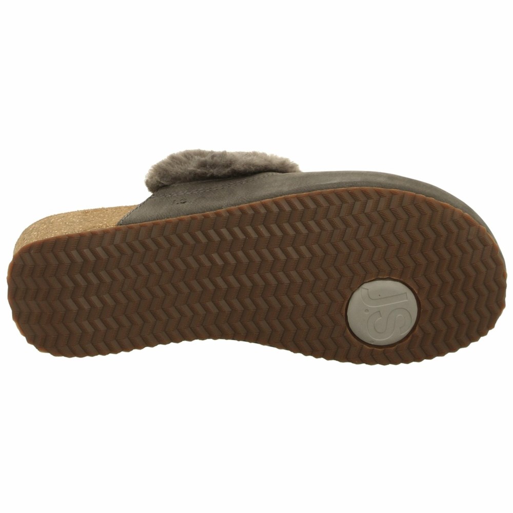 Deep Grey Josef Seibel Tonga 68 Women's Clogs | OIDP52897