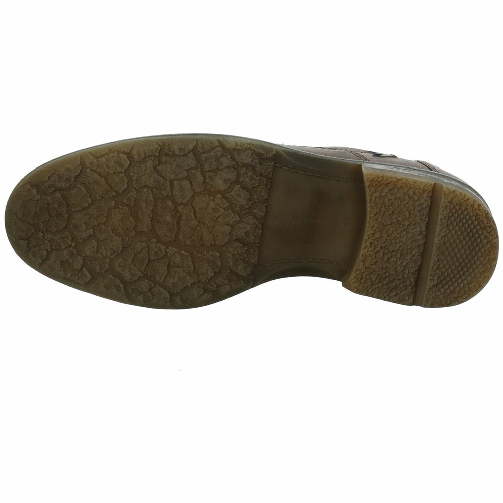 Grey Brown Josef Seibel Earl 06 Men's Slip On | ARLF12583