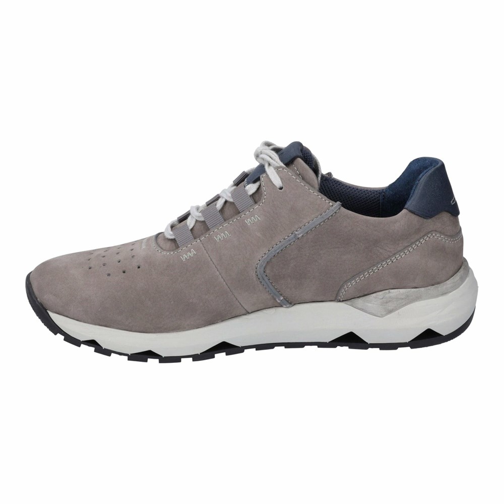 Grey Josef Seibel Jeremiah 01 Men's Sneakers | NYOH07156