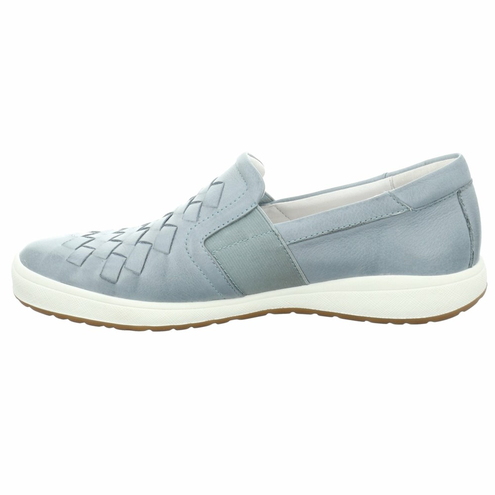 Light Blue Josef Seibel Caren 26 Women's Sneakers | UIJS78435