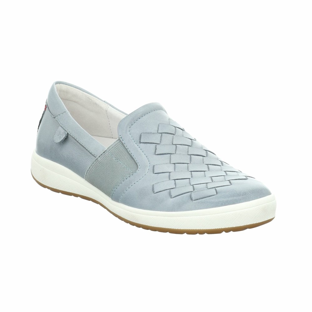 Light Blue Josef Seibel Caren 26 Women\'s Sneakers | UIJS78435