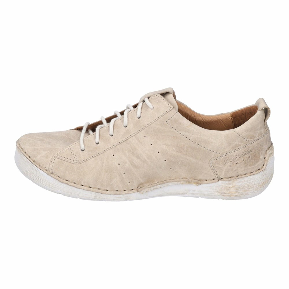 White Josef Seibel Fergey 56 Women's Sneakers | XGZV17456