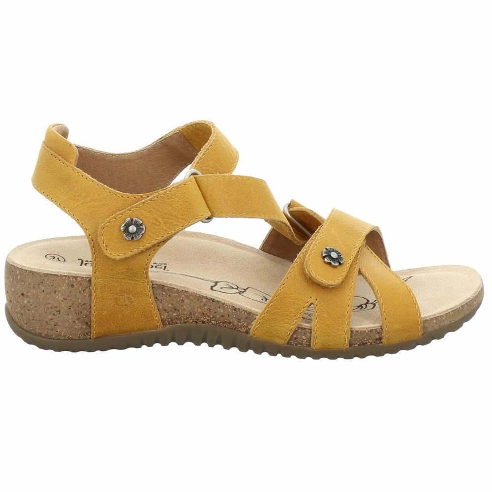 Yellow Josef Seibel Natalya 11 Women's Sandals | DCWG36581