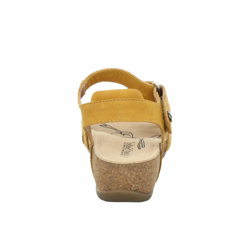 Yellow Josef Seibel Natalya 11 Women's Sandals | DCWG36581